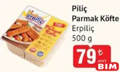 ERPİLİÇ PİLİÇ PARMAK KÖFTE 500 G ERPİLİÇ PİLİÇ PARMAK KÖFTE 500 G
